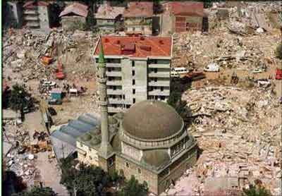 The House of Allah stands firm, while all things surrounding it crumble to destruction